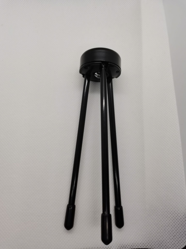 Stolný stojan na telefón s 3D gimbalom, 3-článková konštrukcia z železa a PVC, platňa na rýchle uvoľnenie