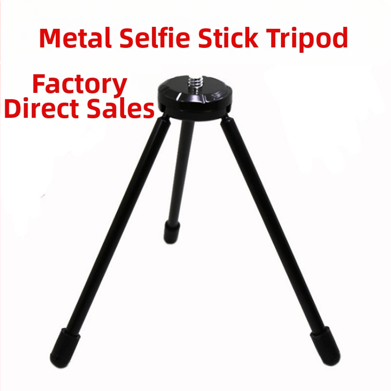 Stolný stojan na telefón s 3D gimbalom, 3-článková konštrukcia z železa a PVC, platňa na rýchle uvoľnenie