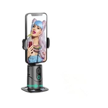 Επιτραπέζιος σταθεροποιητής για smartphone με AI αυτόματη παρακολούθηση, 360° περιστροφή και κλίση, συμβατός με κινητά, βάρος 290 g