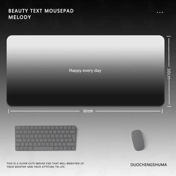 Πάτος ποντικιού με υφή, μονόπλευρη καουτσούκ επιφάνεια για γραφείο, με στηριξη καρπού, ραφή, προσαρμογή λογότυπου κατά παραγγελία