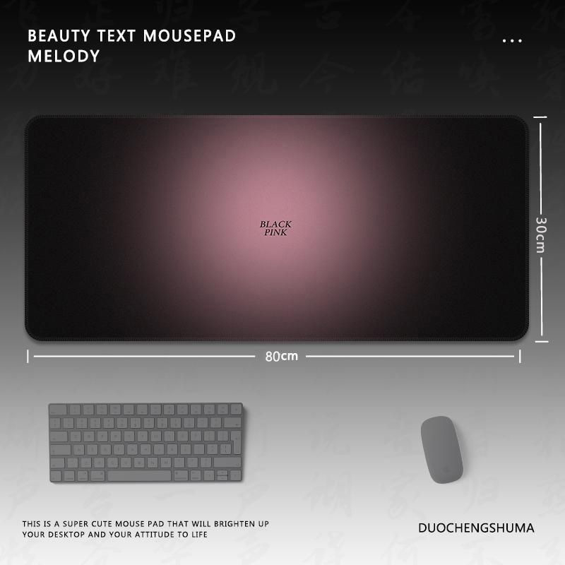 Πάτος ποντικιού με υφή, μονόπλευρη καουτσούκ επιφάνεια για γραφείο, με στηριξη καρπού, ραφή, προσαρμογή λογότυπου κατά παραγγελία