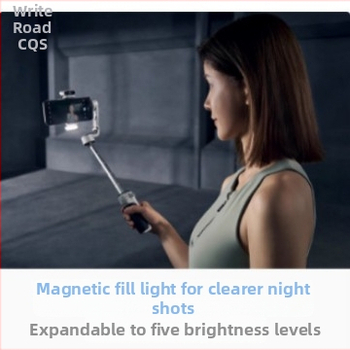 Zhiyun CQ5 σταθεροποιητής gimbal για smartphone με φωνητικό έλεγχο, χειρός τριών αξόνων, πτυσσόμενος με επέκταση (160° οριζόντια, 160° κατακόρυφα, αλουμινένιο κράμα)