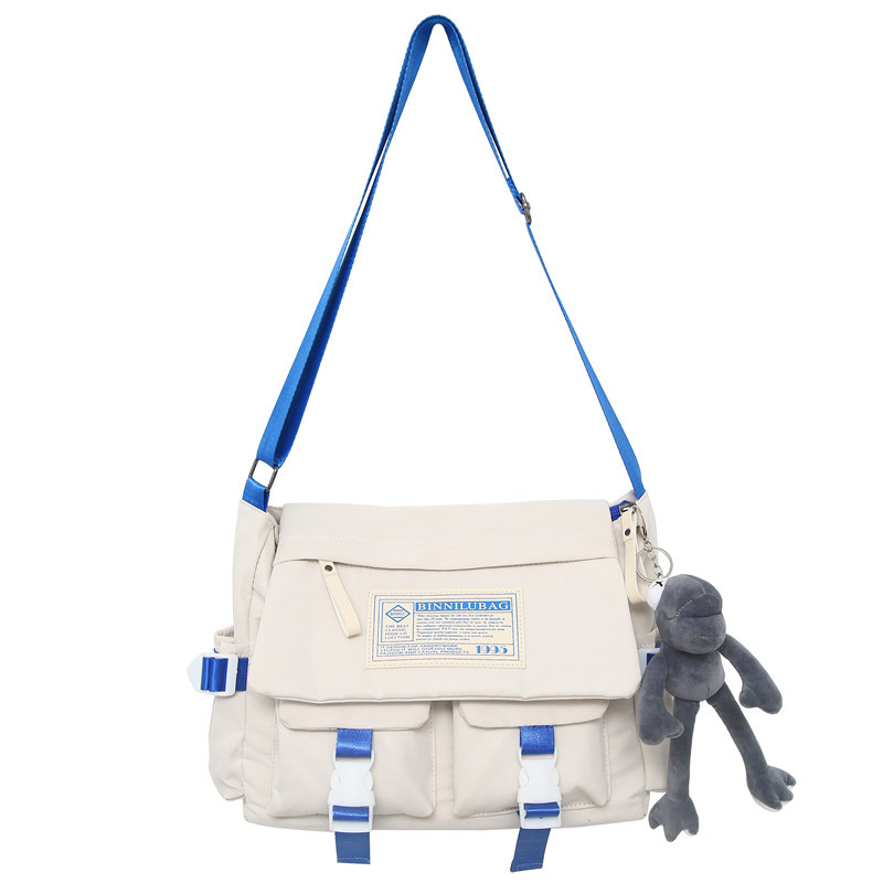 Vīriešu krūšu soma, materiāls Silk Flower, odveja Nylon, stils Fresh and Sweet, pavasaris 2024, brīvā laika ceļojumiem