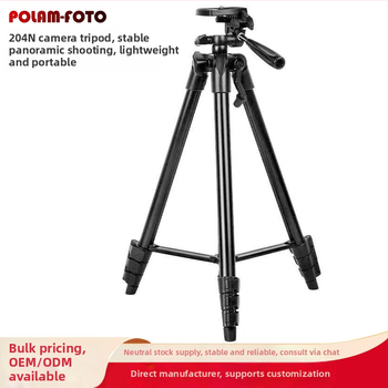 Stojan na fotoaparát a telefón, 4 diely, hliníková zliatina a plast, 3D gimbal, doska na rýchle uvoľnenie, nosnosť 2 kg