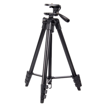 Stojan na fotoaparát a telefón, 4 diely, hliníková zliatina a plast, 3D gimbal, doska na rýchle uvoľnenie, nosnosť 2 kg