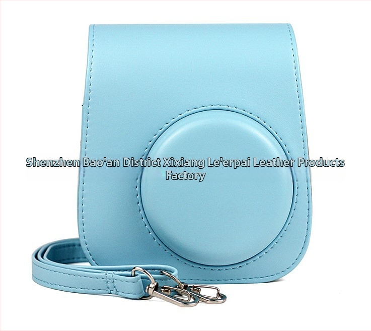 Instax Mini11/ Mini9/ Mini8 fotoaparato dėklas, PU oda, per petį (crossbody) stiliaus, atsparus vandeniui, vidinė danga iš sintinės odos, suderinamas su Instax Mini serija