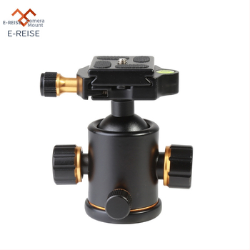 Κεφαλή τρίποδου pan-tilt, αλουμινενιο κράμα, 360° οριζόντια περιστροφή, 90° κάθετη περιστροφή, ελαφριά 0,332 kg, συμβατό με SLR και κινητά τηλέφωνα