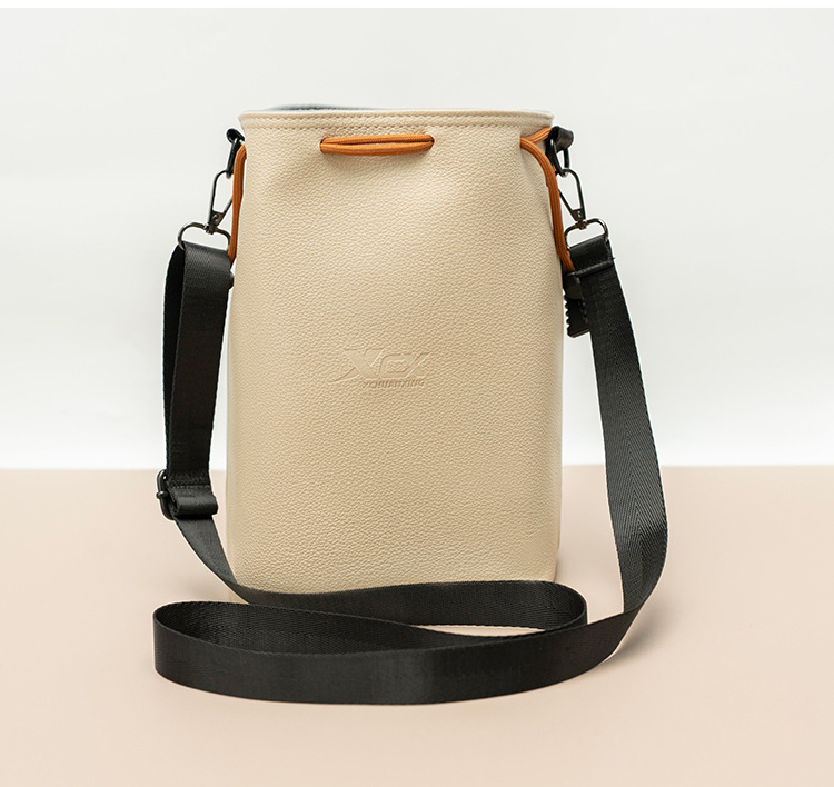 Τσάντα για κάμερα χωρίς καθρέφτη, αδιάβροχη κατασκευή PU, ώμου με επένδυση PU, κατάλληλη για ένα σώμα κάμερας