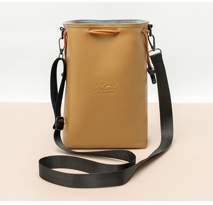 Τσάντα για κάμερα χωρίς καθρέφτη, αδιάβροχη κατασκευή PU, ώμου με επένδυση PU, κατάλληλη για ένα σώμα κάμερας