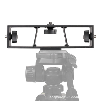 Trojpozíčný rámový držiak pre živé vysielanie a fotografovanie mobilom, 1/4-palcový závit, plastová konštrukcia, hmotnosť 180 g, značka Axx