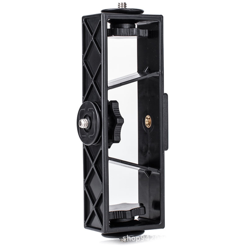 Trojpozíčný rámový držiak pre živé vysielanie a fotografovanie mobilom, 1/4-palcový závit, plastová konštrukcia, hmotnosť 180 g, značka Axx