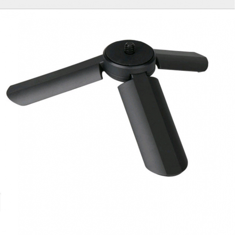 Pocket3 Mini Trepied pentru Camere de Acțiune și Telefoane Mobile — Stabilizator Gimbal Portabil pentru Desktop; Material: nylon + fibră; Capacitate de încărcare până la 2 kg; Greutate 50 g; Design cu 1 secțiune.