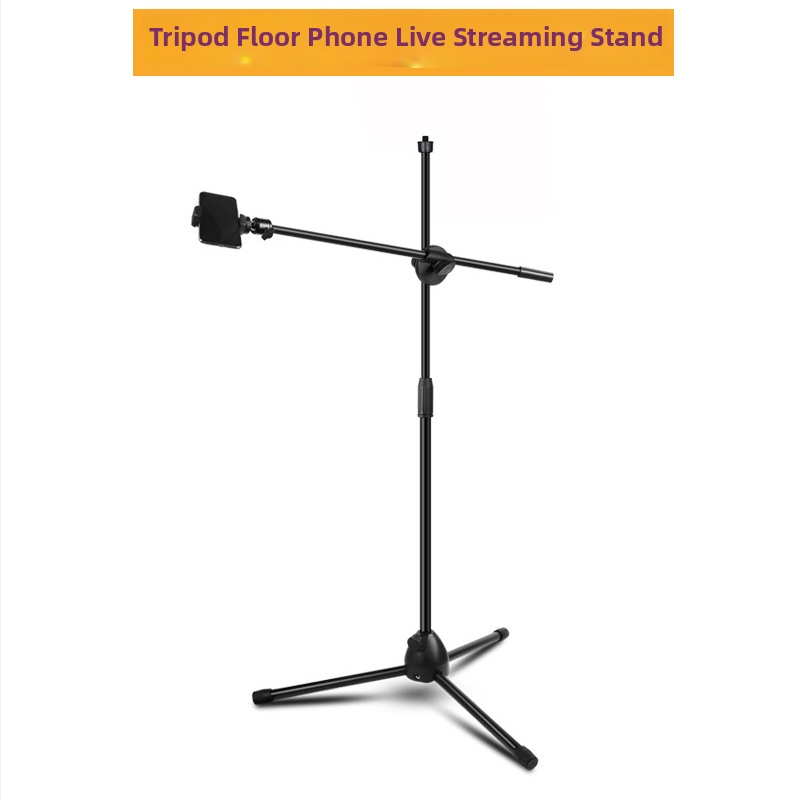 Lazy bracket pre mobilný živý prenos s vertikálnym snímaním, konštrukcia z plastu a kovu, model Mobile Live Broadcast Vertical Shooting Bracket