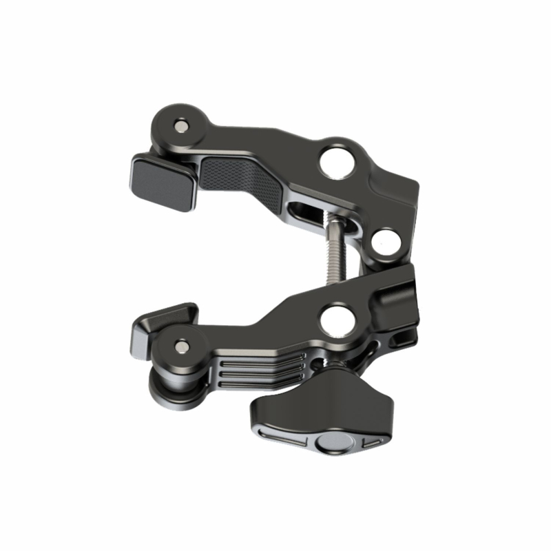 Σετ Crab Claw Clamp για Φωτογράφηση – LC100, Αλουμινίου + Ανοξείδωτου χάλυβα, Μέγιστο φορτίο 1,5 kg, Για κινητά τηλέφωνα και κάμερες δράσης, βάρος 233 g