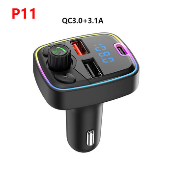 P11 automobilni Bluetooth hands-free MP3 player s FM transmiterom i QC3.0 brzo punjenje