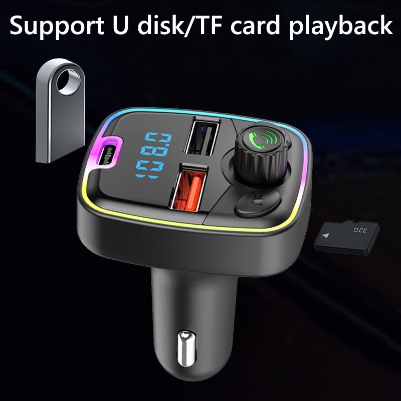 P11 automobilni Bluetooth hands-free MP3 player s FM transmiterom i QC3.0 brzo punjenje