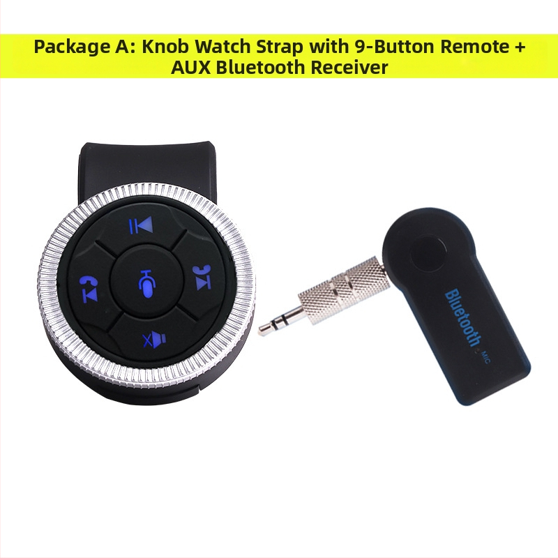 Bluetooth prijímač na volant pre auto s MP3 prehrávačom, plug-and-play hands-free, ABS puzdro, vstup 5V, kábel 3 m