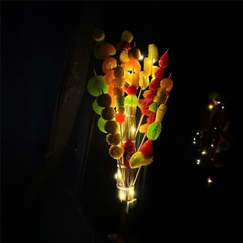 Virág – Festett erekű száraz virágok illatos tasakhoz