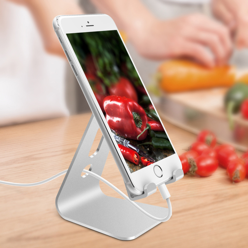 Stolni držač od aluminijskog legura za mobitele i tablete, univerzalna kompatibilnost, Shengpeng digital marka, mogućnost prilagodbe