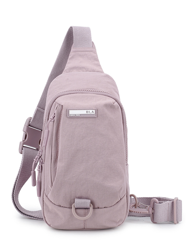 Najlon crossbody torba, Novi nacionalni trend, Zatvaranje na zip, Vodoravni kvadratni oblik, Jesensko izdanje 2025
