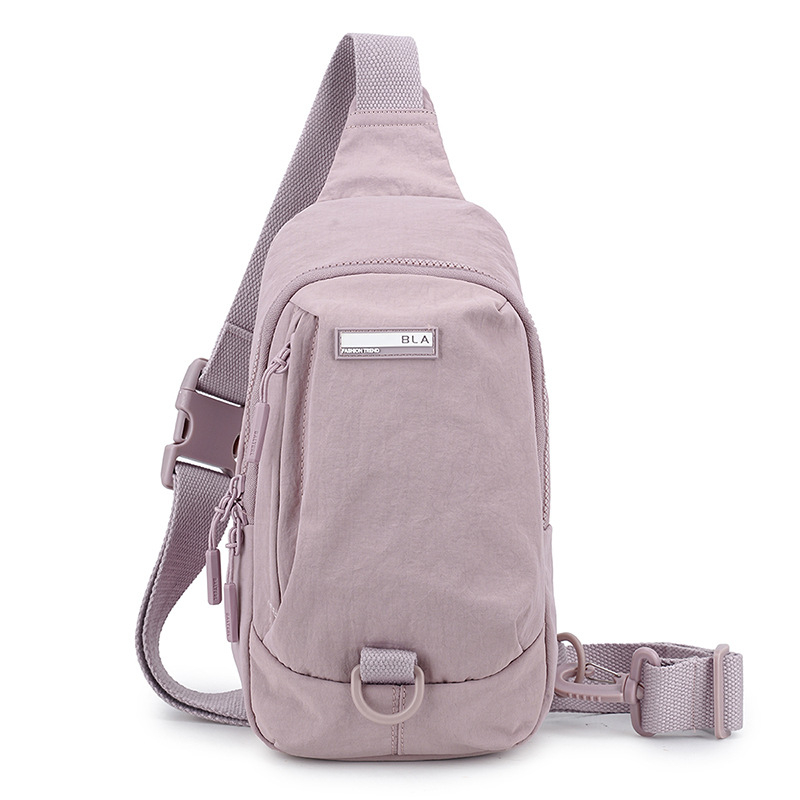 Najlon crossbody torba, Novi nacionalni trend, Zatvaranje na zip, Vodoravni kvadratni oblik, Jesensko izdanje 2025
