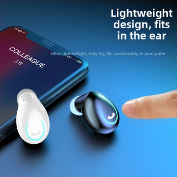 Bluetooth 5.3 mono slúchadlo do ucha, bezdrôtové, potlačenie šumu, výdrž batérie viac ako 8 hodín