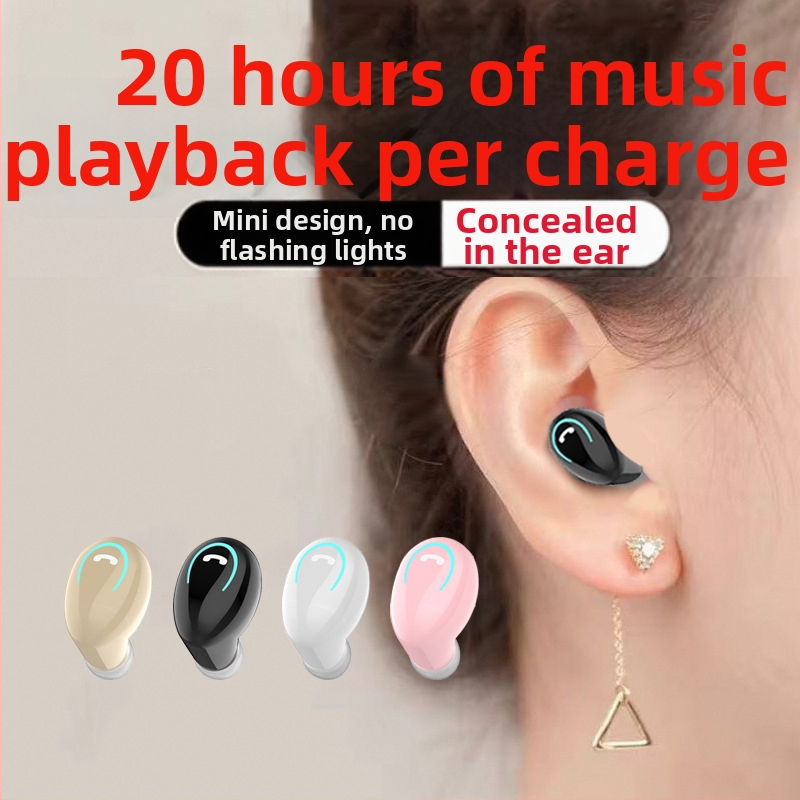 Bluetooth 5.3 mono slúchadlo do ucha, bezdrôtové, potlačenie šumu, výdrž batérie viac ako 8 hodín
