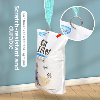 Powder Claw taška na umývanie mačky — piata generácia, proti škrabaniu, proti hryzeniu, fixná taška pre mačky