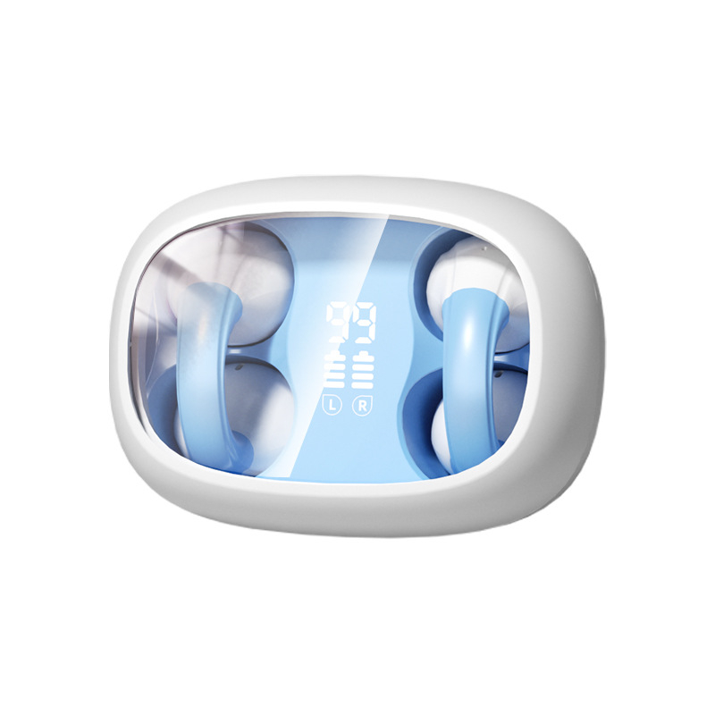Bezdrôtové slúchadlá s kosťovou konduktivitou H16, klips dizajn, Bluetooth 5.3, dosah 15 m, dlhá výdrž batérie, športové inteligentné slúchadlá