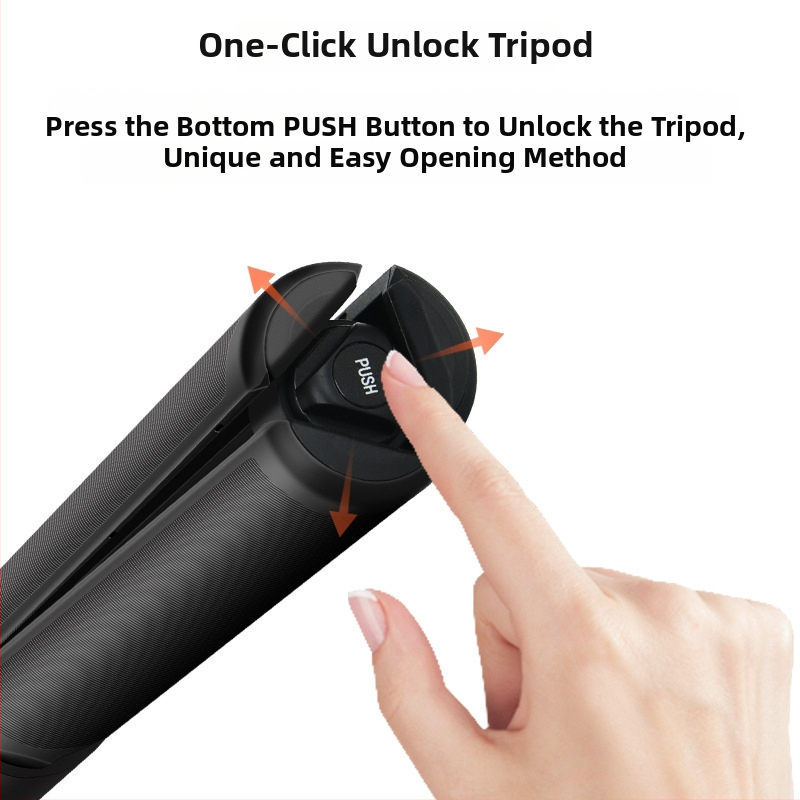 Integrirani stativ s nevidljivom šipkom za Insta360/GoPro akcijske kamere (Materijal: aluminijska legura + plastika; Prilagodba: Da; Stil: univerzalni; Bluetooth: Ne; Daljinsko upravljanje: Ne)