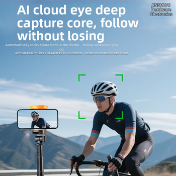 Jin Shuai Stojan na mobilný telefón pre selfie so stabilizáciou proti traseniu, hliníková zliatina, Bluetooth diaľkové ovládanie, možnosť vlastnej privátnej značky, OEM k dispozícii