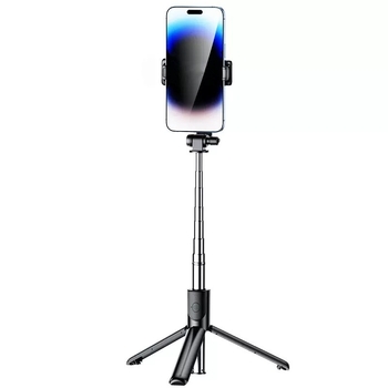 Bluetooth Selfie Šipka sa Svjetlom — Plastično Tijelo, Sve-u-jednom, Teleskopski Okretni Tripod za Mobitel