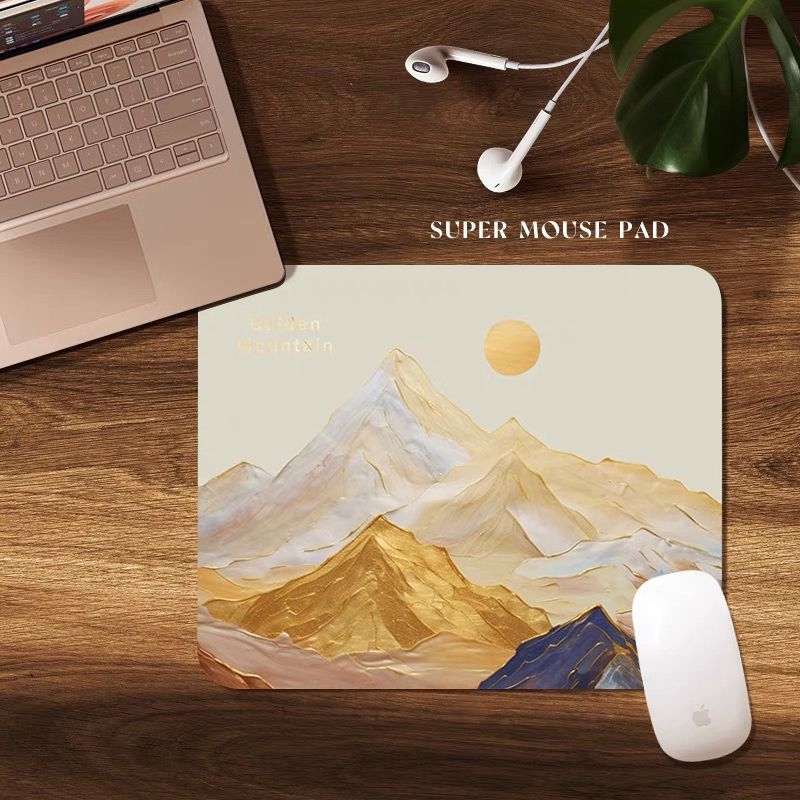 Podložak za miš za stolnu radnu površinu, prirodna guma, protuklizna, toplinska prijenosom tiska, jednostrana