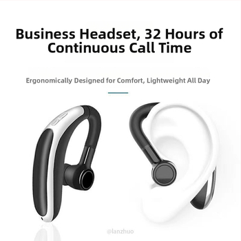 Bezdrôtové true wireless slúchadlá s háčikom na ucho, Bluetooth 5.0, potlačenie šumu, rýchle nabíjanie