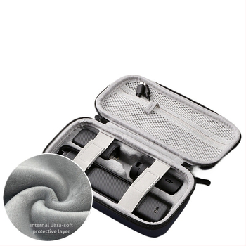 Kietojo korpuso apsauginis dėklas DJI Osmo Pocket 3, corduroy fotografijos dėklas, unisex, namų saugojimui