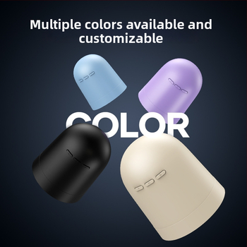 Prenosný Bluetooth reproduktor s magnetickou základňou a makrón dizajnom (Bluetooth 5.3, 5W, IPX5, 800–1000 mAh, dosah 10 m)