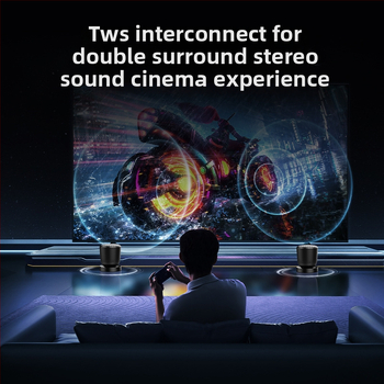 Prenosný Bluetooth reproduktor s magnetickou základňou a makrón dizajnom (Bluetooth 5.3, 5W, IPX5, 800–1000 mAh, dosah 10 m)