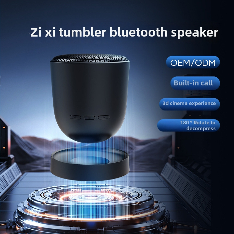 Prenosný Bluetooth reproduktor s magnetickou základňou a makrón dizajnom (Bluetooth 5.3, 5W, IPX5, 800–1000 mAh, dosah 10 m)