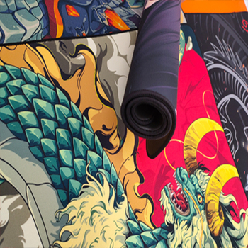 Podložka pod myš Poron pena na hry, protisklzná, tlač tepelným transferom, jednostranná, OEM/prispôsobiteľné