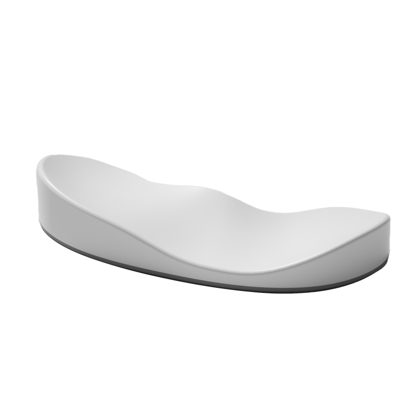 Padă de încheietură pentru birou – silicon, anti-alunecare, impermeabil, ușor de curățat; model Q8, aproximativ 40 g, cu o singură față