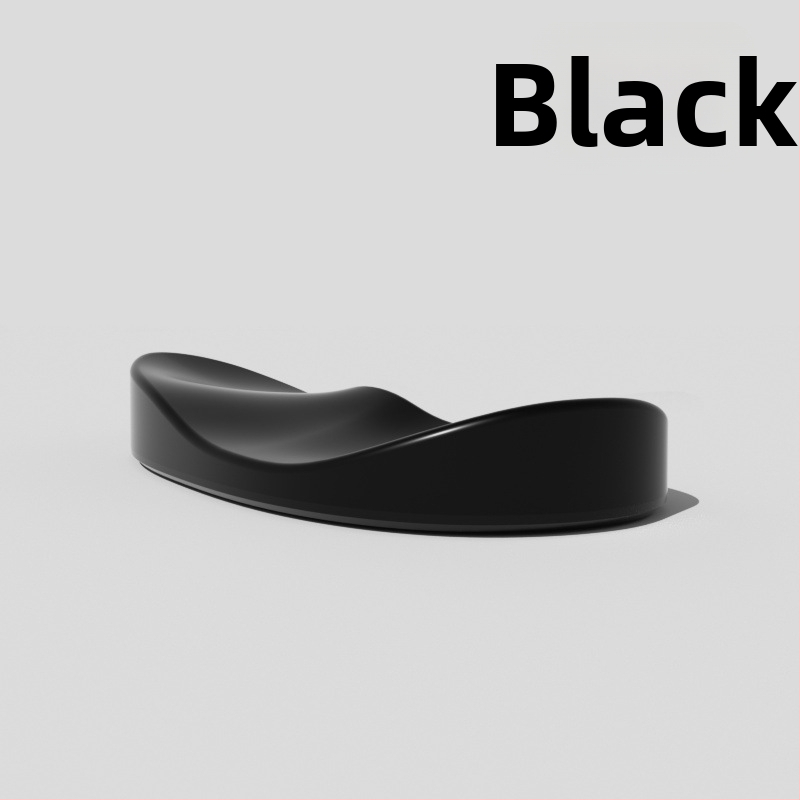 Ofisa rokas atbalsta spilventiņš – silikona, pretslīdēšana, ūdensizturīgs, viegli tīrāms; modelis Q8, ap 40 g, vienpusējs