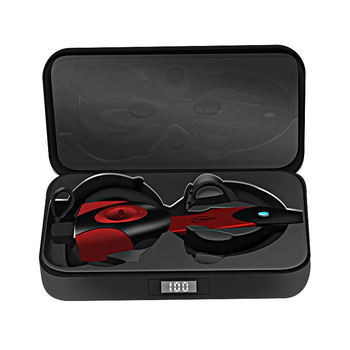 Bluetooth slúchadlá s nabíjacím puzdrom - nie v ušiach, bezdrôtové nabíjanie, Bluetooth 5.0, dosah 100 m, výdrž batérie >8 h, stereo, súkromný model