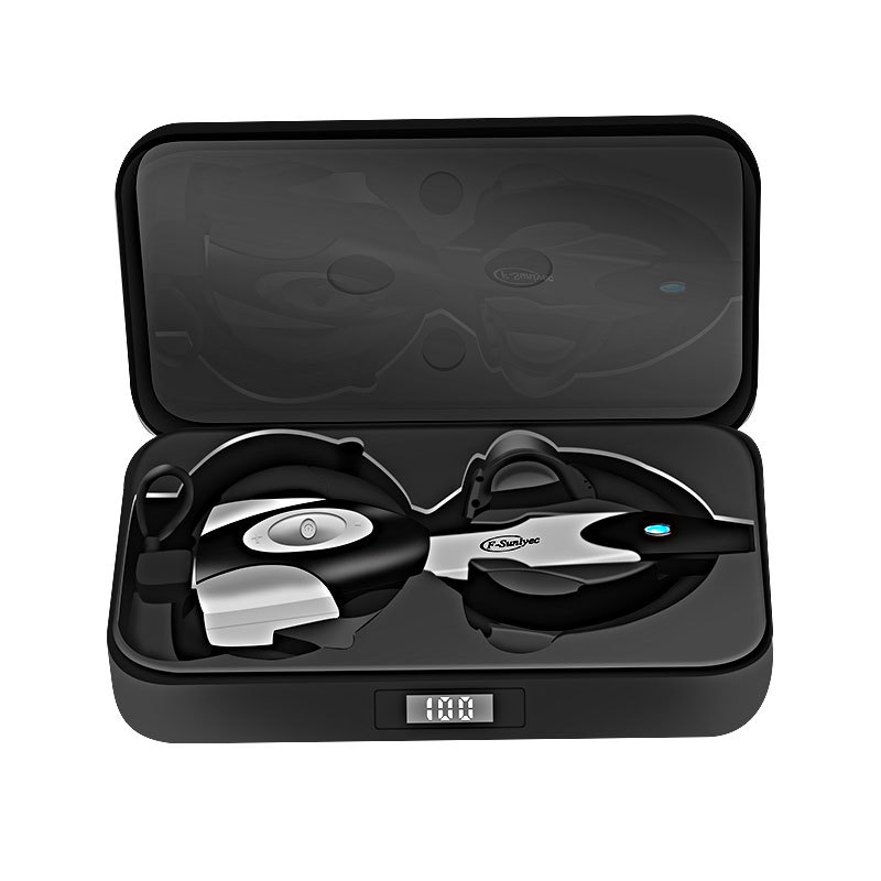 Bluetooth slúchadlá s nabíjacím puzdrom - nie v ušiach, bezdrôtové nabíjanie, Bluetooth 5.0, dosah 100 m, výdrž batérie >8 h, stereo, súkromný model