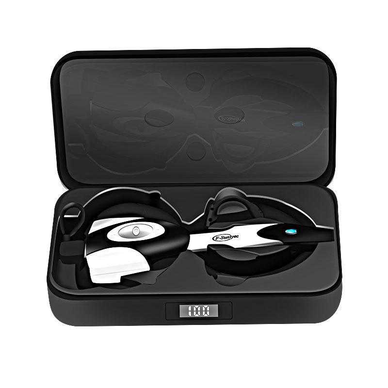 Bluetooth slúchadlá s nabíjacím puzdrom - nie v ušiach, bezdrôtové nabíjanie, Bluetooth 5.0, dosah 100 m, výdrž batérie >8 h, stereo, súkromný model