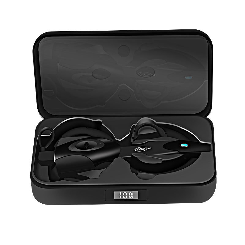 Bluetooth slúchadlá s nabíjacím puzdrom - nie v ušiach, bezdrôtové nabíjanie, Bluetooth 5.0, dosah 100 m, výdrž batérie >8 h, stereo, súkromný model