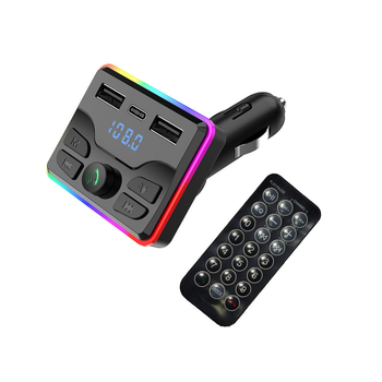 M51 autový MP3 prehrávač s Bluetoothom, hudba z U-disku, PD nabíjačka, rýchle nabíjanie, hands-free volania a FM vysielač — Model M51; Rozhranie: PD/USB/TF; Napájanie: 12V; Dĺžka prehrávania: 222