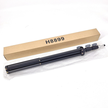 Stojan na lampu a fotografický trojnožový stojan z karbónovej ocele, 3 uzly, pracovná výška 0,7–2,1 m, priemer trubky 16–25 mm, nosnosť 7–10 kg.