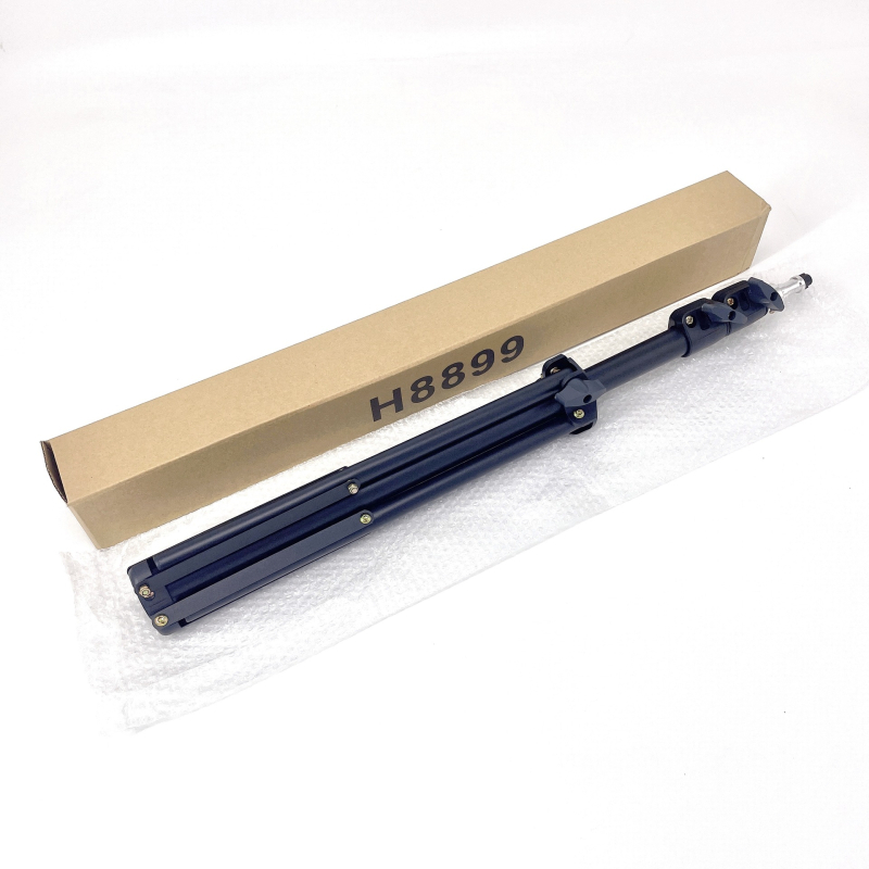 Stojan na lampu a fotografický trojnožový stojan z karbónovej ocele, 3 uzly, pracovná výška 0,7–2,1 m, priemer trubky 16–25 mm, nosnosť 7–10 kg.