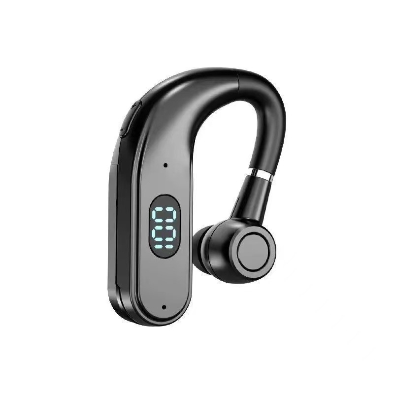 In-ear bezdrôtové Bluetooth slúchadlá s vymeniteľnou batériou, háčik na ucho, univerzálne pre Apple, Huawei, Vivo — Bluetooth 5.2, dosah 10 m, vodeodolné, výdrž batérie viac ako 8 hodín, digitálny displej