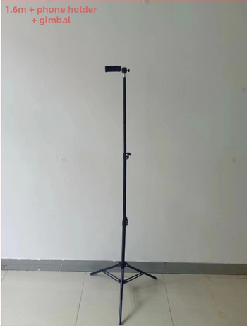 Stativ s PTZ guľovou hlavou, oceľová konštrukcia, 3 časti, nosnosť 2-5 kg